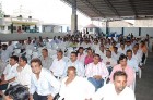 Farmers & villagers learning how to develop quality cotton.