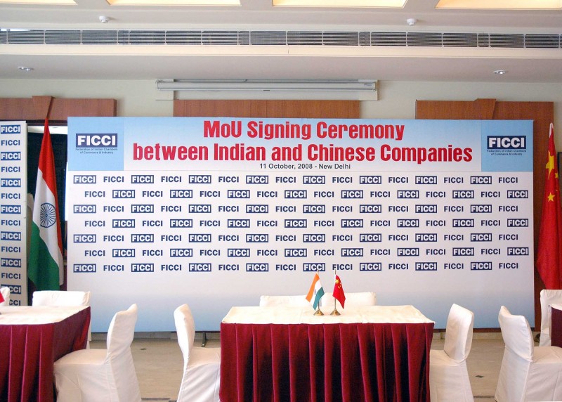 MOU Signing Ceremony Between India & China