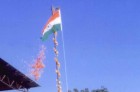 JAYCOT Family Hoisting The Indian Flag under The Indian Republic Day - 2011