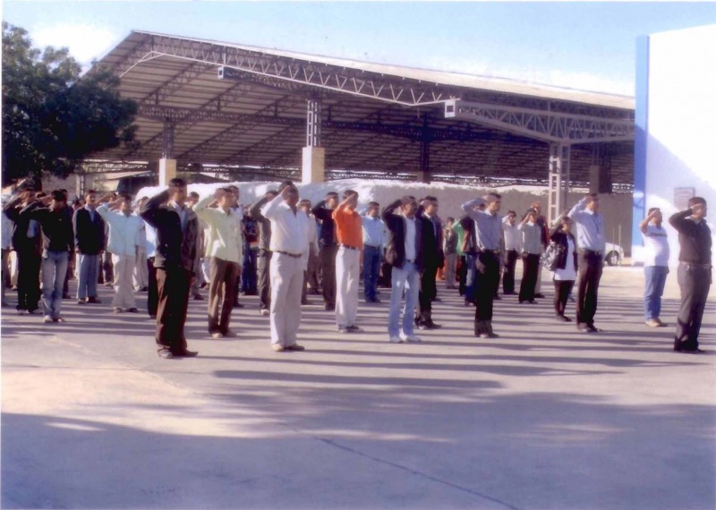 JAYCOT Family & Staff Saluting The Indian Flag